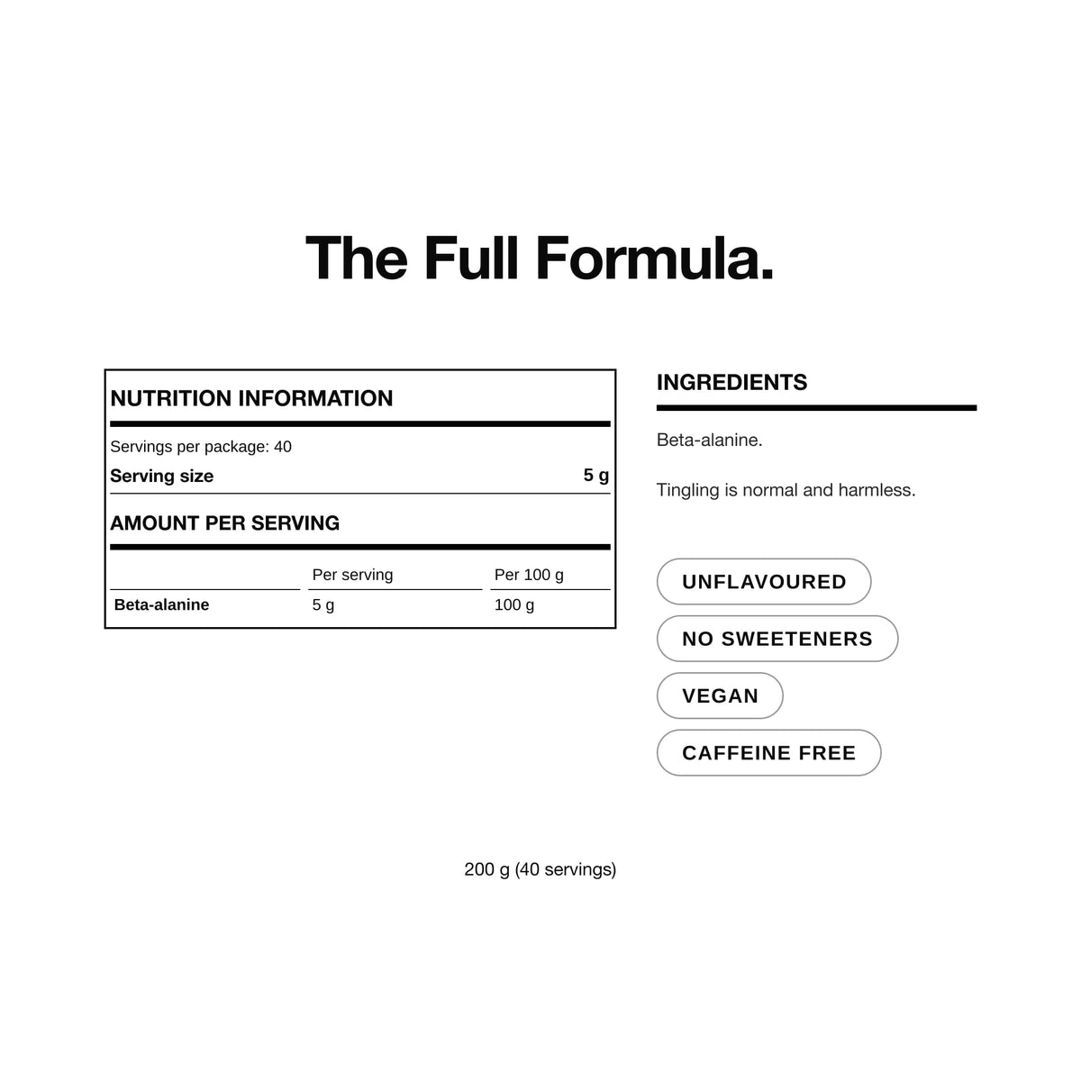 Complex Beta Alanine