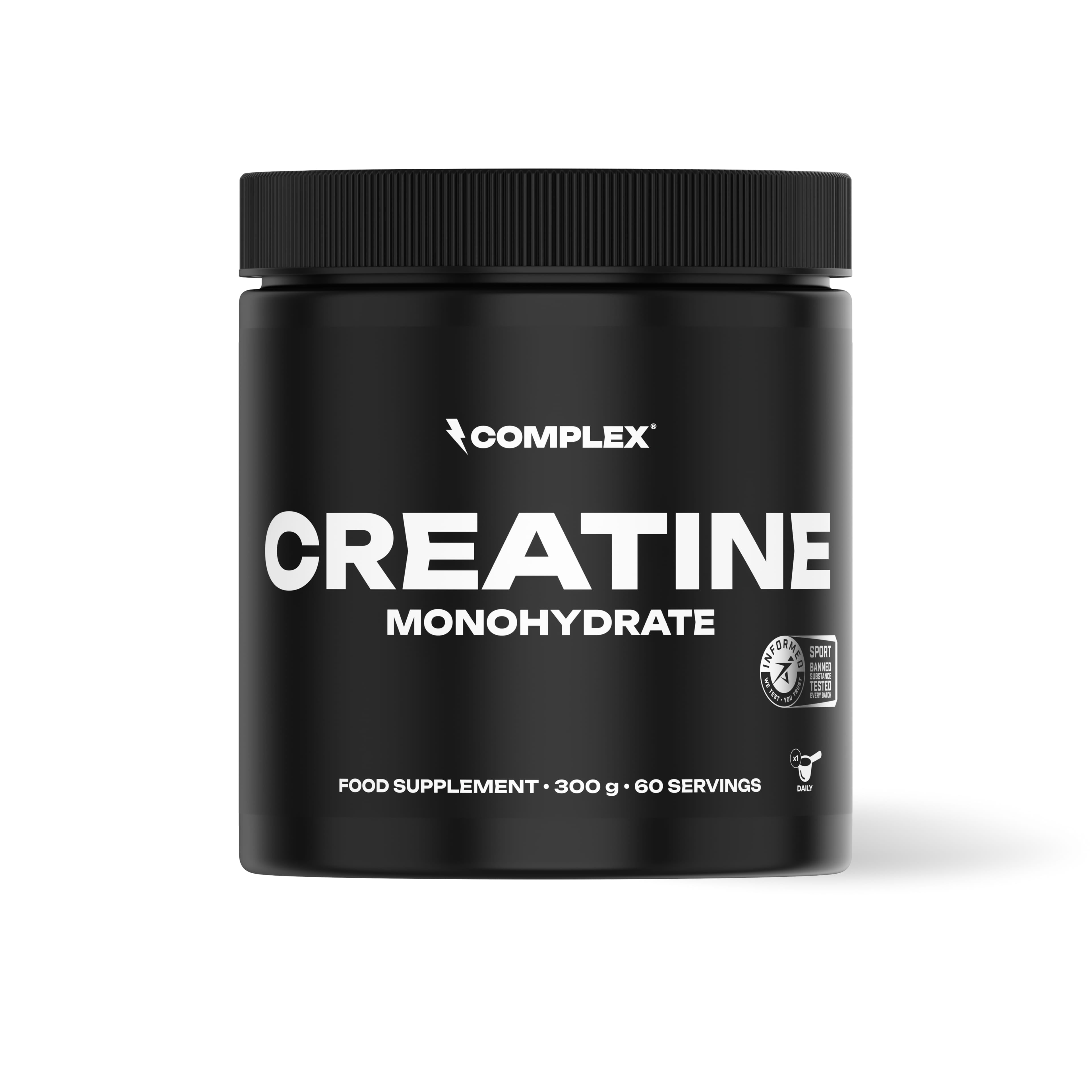 Load video: Complex Creatine Monohydrate - Informed Sport