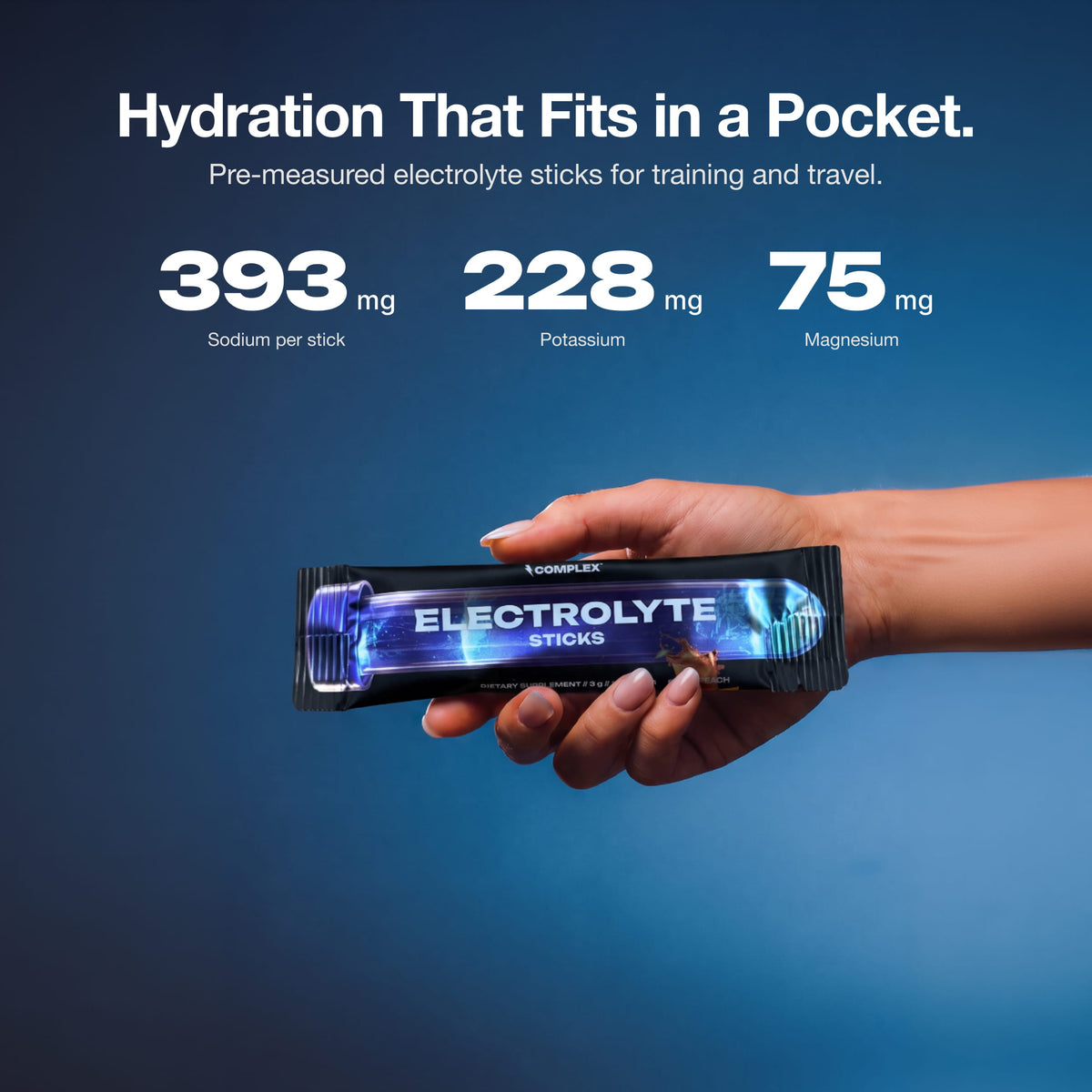 Complex Electrolyte Hydration Sticks