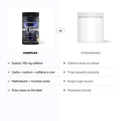 Complex Dual-Carb Ion Drink CAF