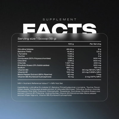 Pump Non-Stim Pre-workout